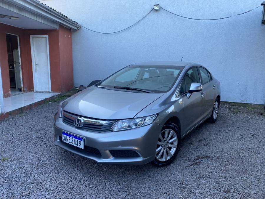 HONDA - CIVIC - 2012/2013 - Cinza - R$ 69.900,00