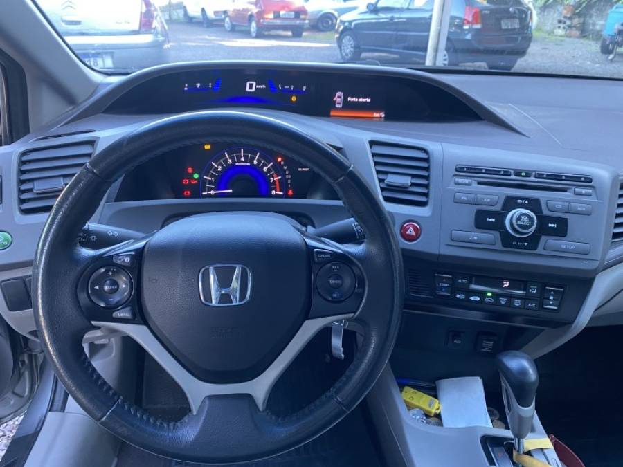 HONDA - CIVIC - 2012/2013 - Cinza - R$ 69.900,00