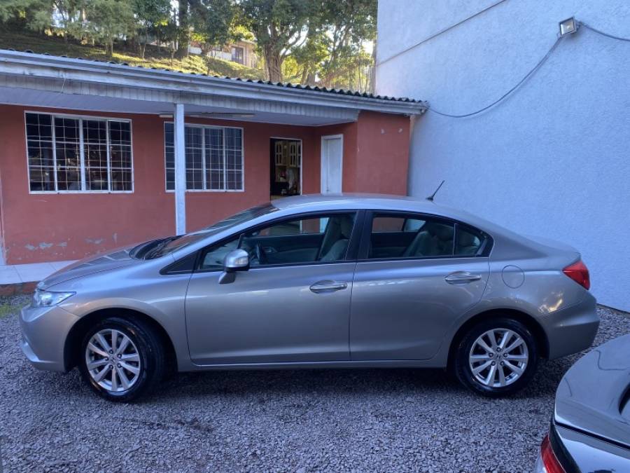HONDA - CIVIC - 2012/2013 - Cinza - R$ 69.900,00