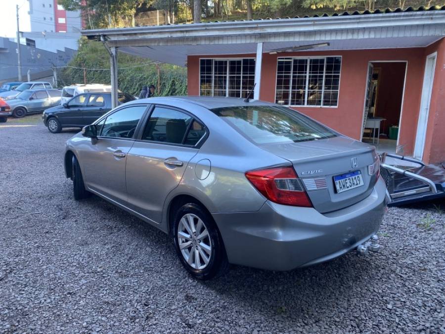 HONDA - CIVIC - 2012/2013 - Cinza - R$ 69.900,00