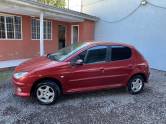 PEUGEOT - 206 - 2005/2005 - Vermelha - R$ 11.900,00